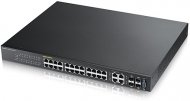 ZYXEL GS2210-24HP 24-port PoE Managed Gigabit Switch with 4 shared  SFP slots , 